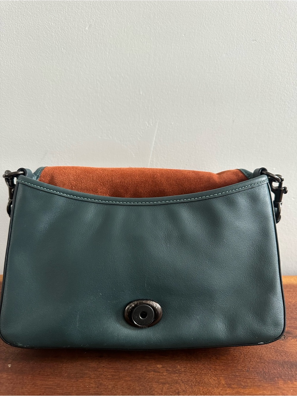 Coach Soft Tabby - Pewter/Forest - Picture 4 of 6